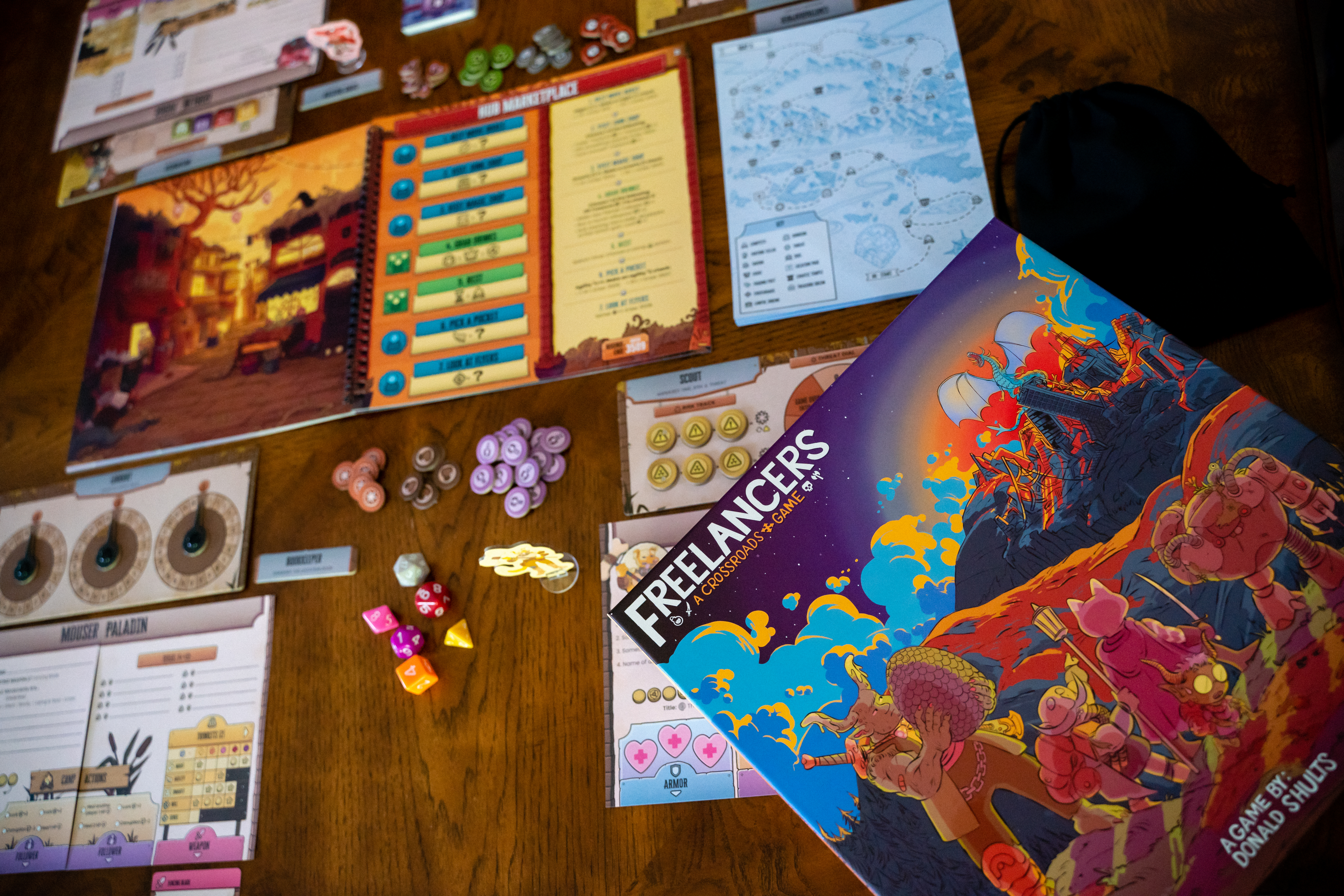 Freelancers: A Crossroads Game, Store