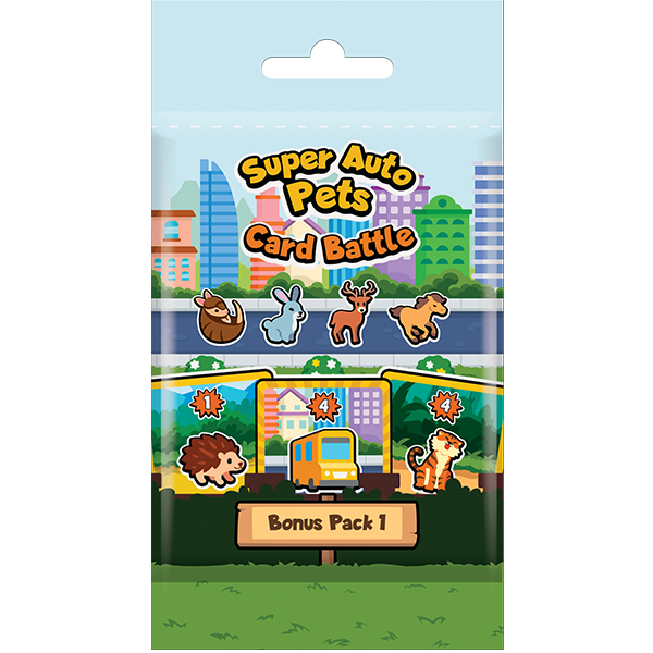 PRE-ORDER Super Auto Pets Card Battle - Bonus Pack 1