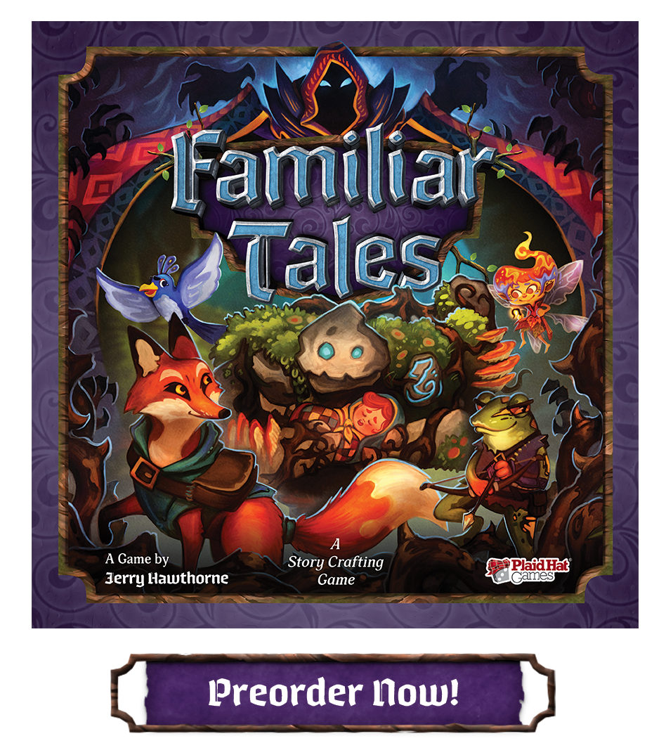 Announcing Familiar Tales! | Plaid Hat Games