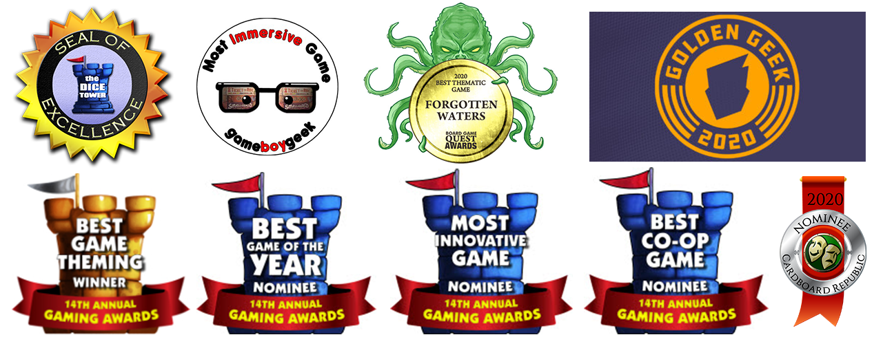 2020 Board Game Award Winners - Board Game Quest