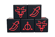 Ashes Ceremonial Dice 5-Pack
